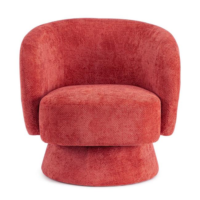 JULIENNE piros szövet fotel