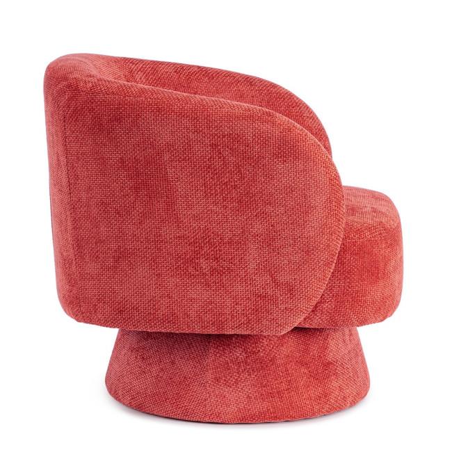JULIENNE piros szövet fotel