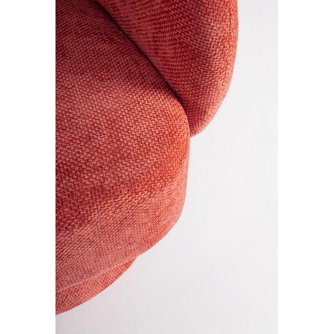 JULIENNE piros szövet fotel