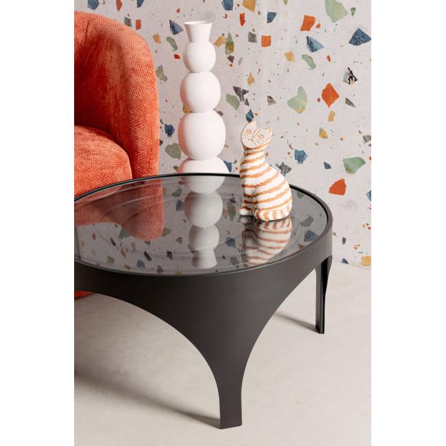 JULIENNE piros szövet fotel