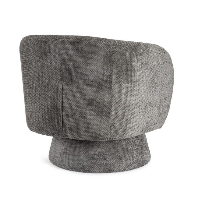 JULIENNE szürke szövet fotel