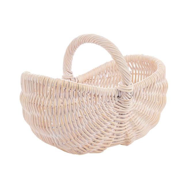 NARRA bézs rattan kosár