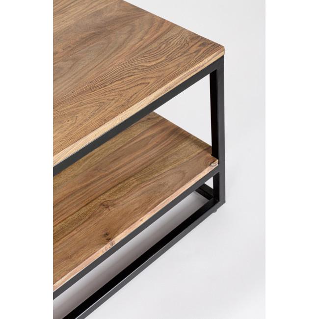 NARTAN taupe fa dohányzóasztal