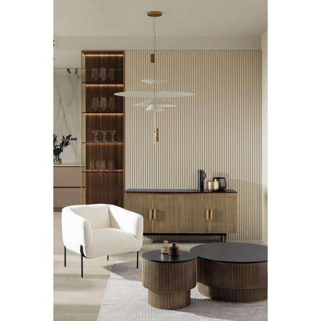 VIRAT arany fa dohányzóasztal