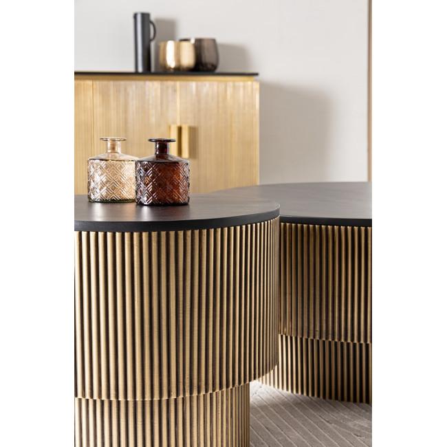 VIRAT arany fa dohányzóasztal