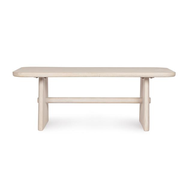 ELISHEVA bézs fa dohányzóasztal