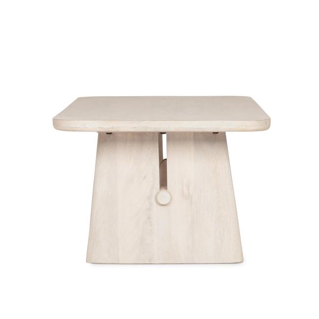 ELISHEVA bézs fa dohányzóasztal