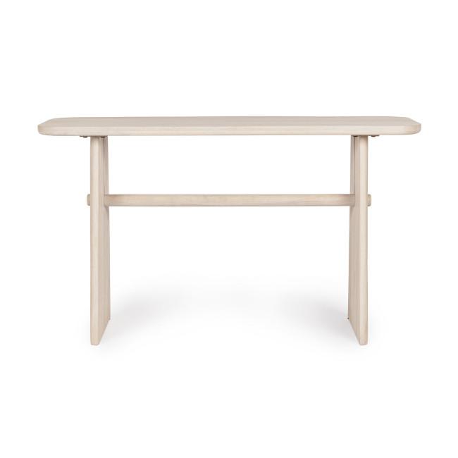 ELISHEVA ezüst fa konzolasztal