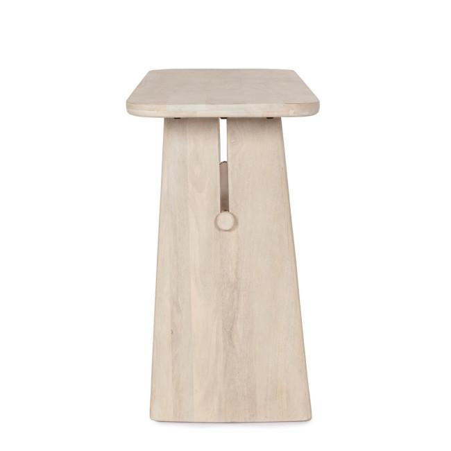 ELISHEVA ezüst fa konzolasztal