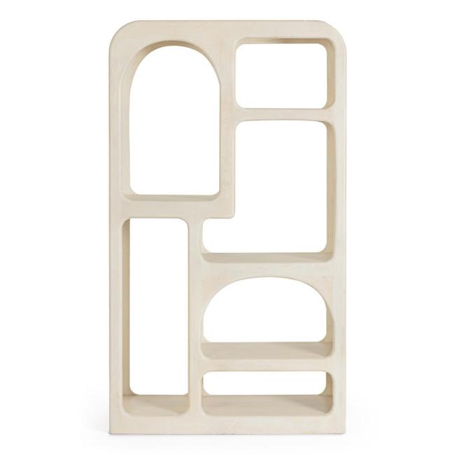 CAIRO bézs fa könyvespolc