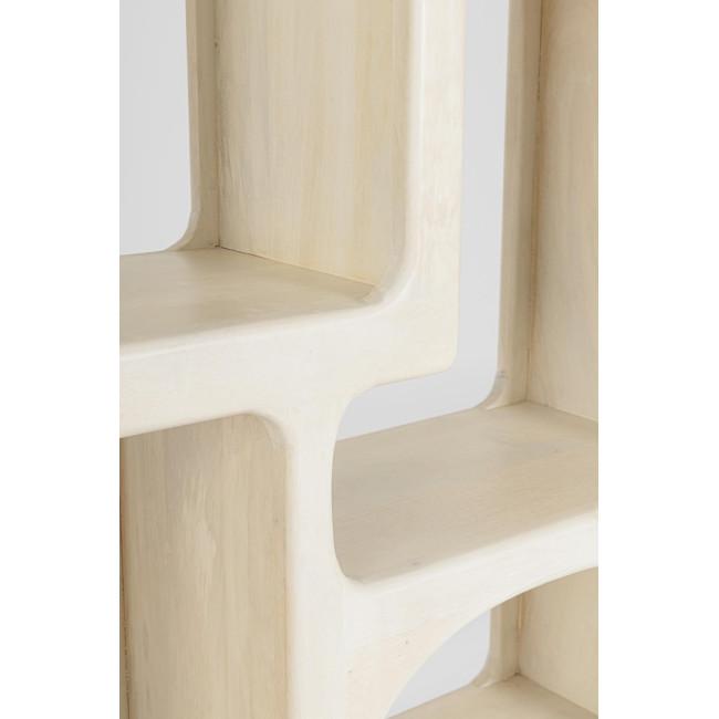 CAIRO bézs fa könyvespolc