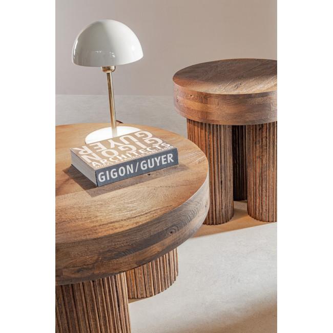 DACCA barna fa dohányzóasztal