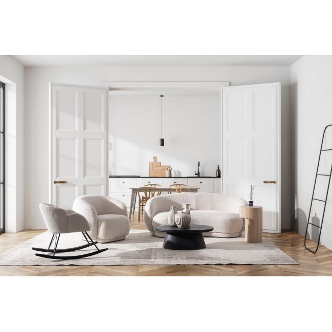 SAHANA bézs fa étkezőasztal