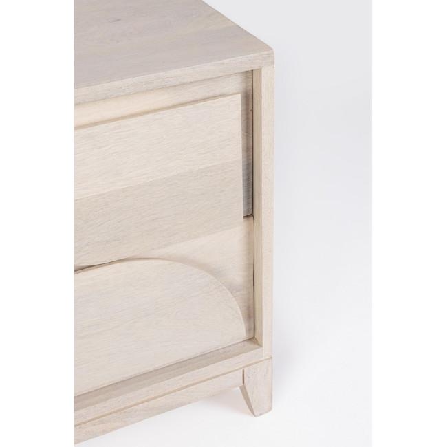 ARCHITA bézs fa éjjeliszekrény