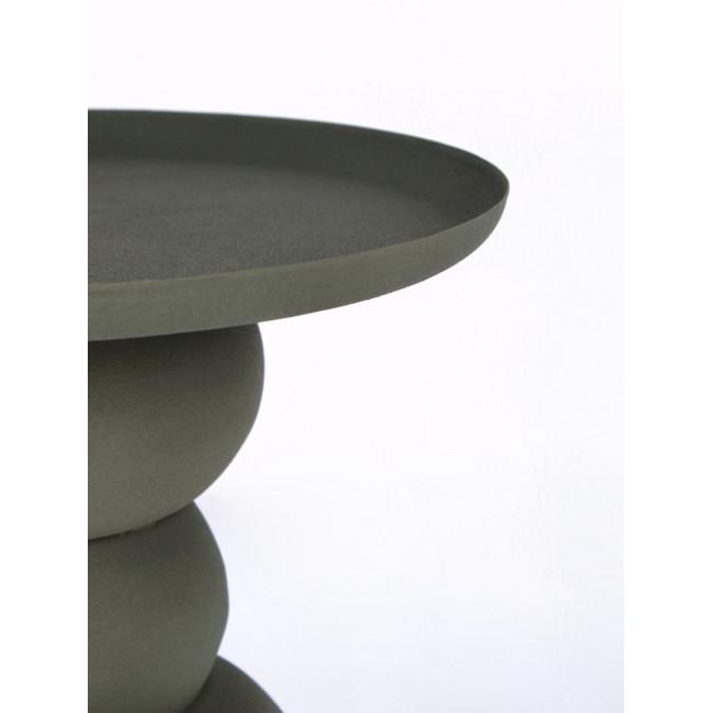 ALPA szürke acél dohányzóasztal