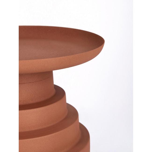 AMBA piros acél dohányzóasztal