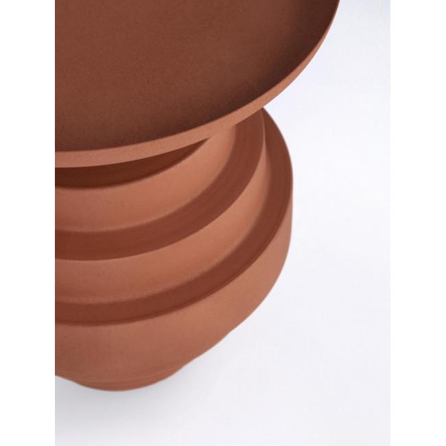 AMBA piros acél dohányzóasztal