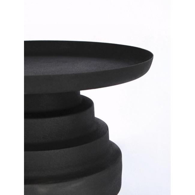 AMBA fekete acél dohányzóasztal