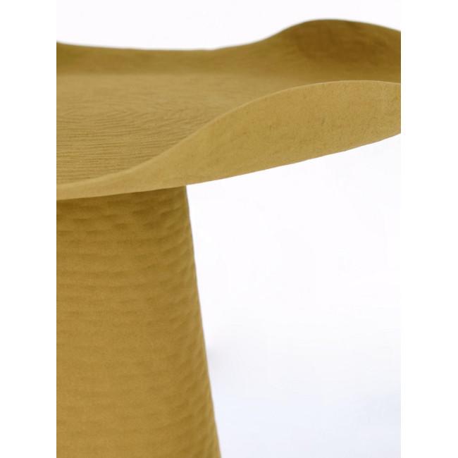 LALITA sárga fém dohányzóasztal