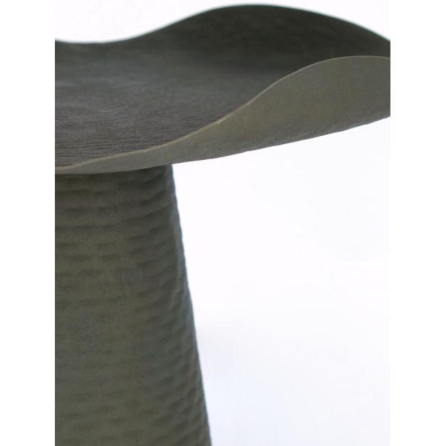 LALITA szürke fém dohányzóasztal