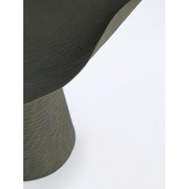 LALITA szürke fém dohányzóasztal