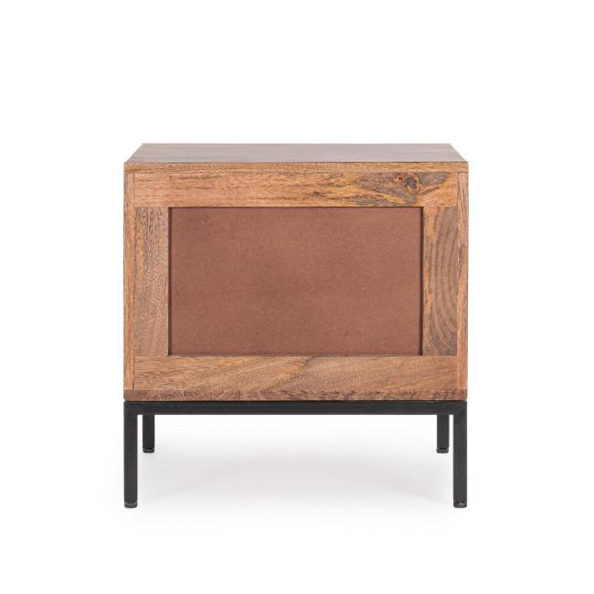 KINDIA taupe fa éjjeliszekrény