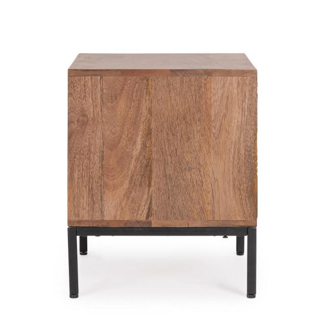 KINDIA taupe fa éjjeliszekrény