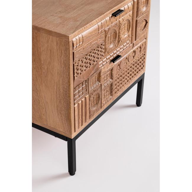 KINDIA taupe fa éjjeliszekrény