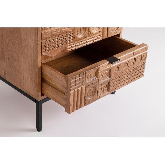 KINDIA taupe fa éjjeliszekrény