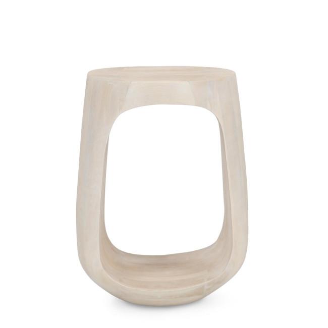 LOPEZ ezüst fa dohányzóasztal