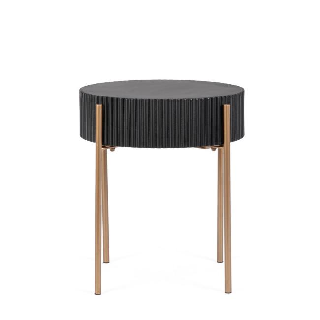 DARCY fekete fa dohányzóasztal