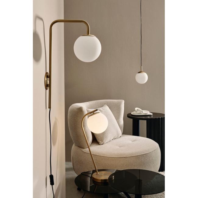 ORISSA fekete fa dohányzóasztal