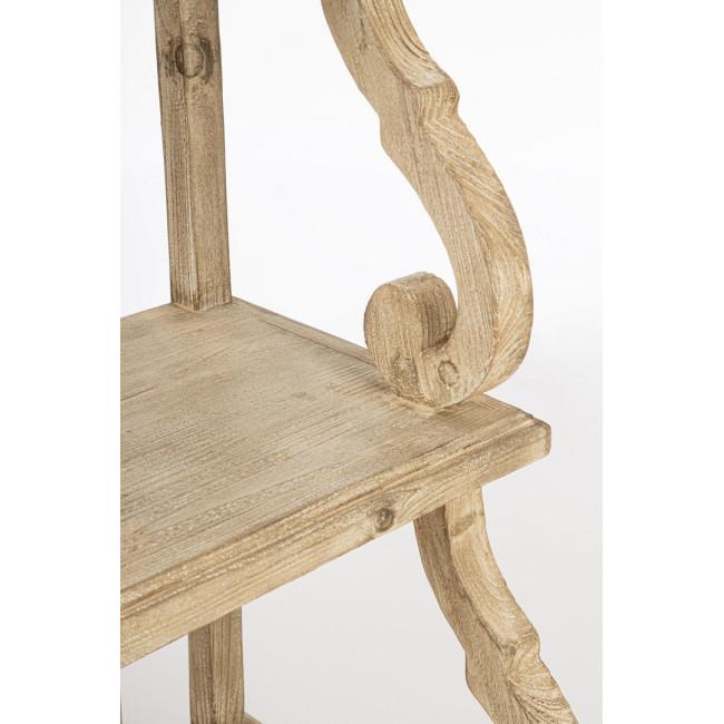 MAGRET bézs fenyőfa könyvespolc