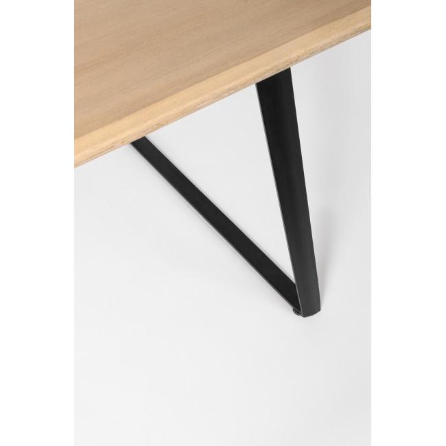 NASHIK bézs fa étkezőasztal