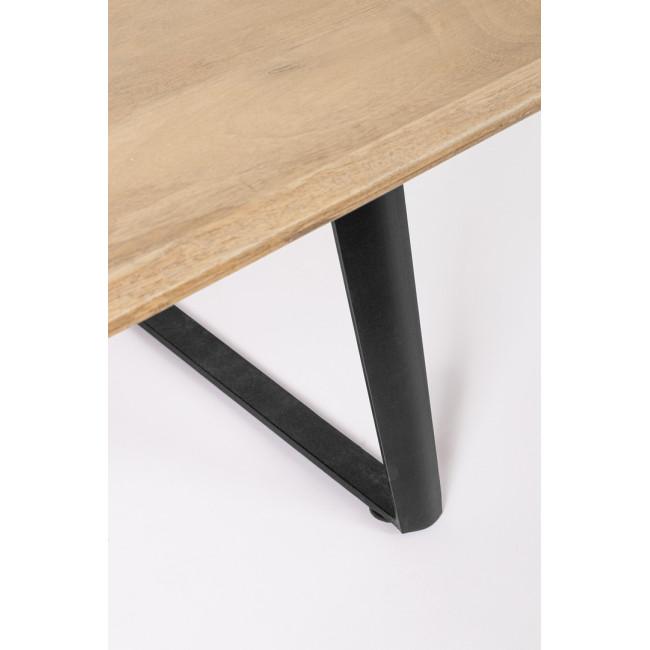 NASHIK bézs fa dohányzóasztal