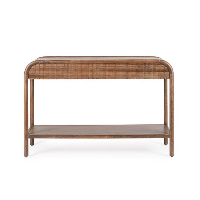 SANAT taupe fa konzolasztal