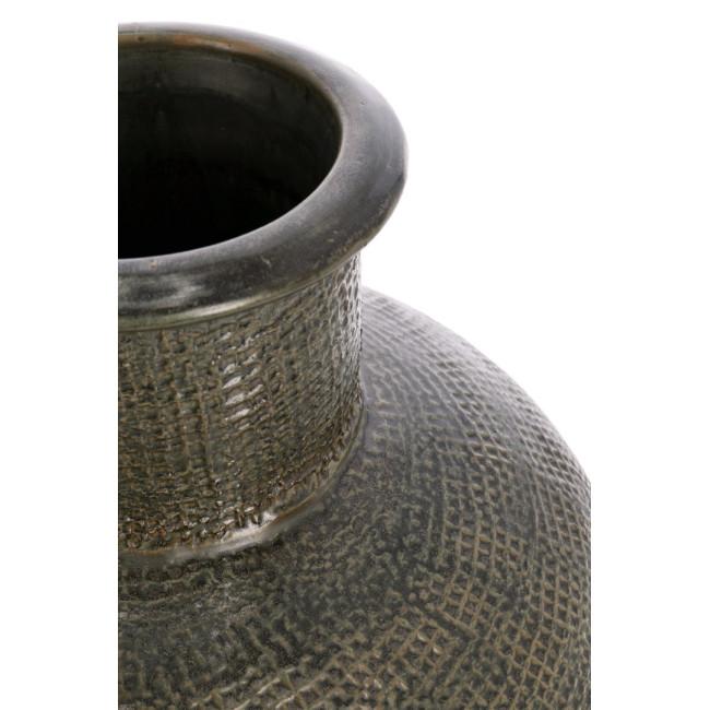 KLAS barna terracotta kaspó