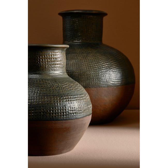KLAS barna terracotta kaspó