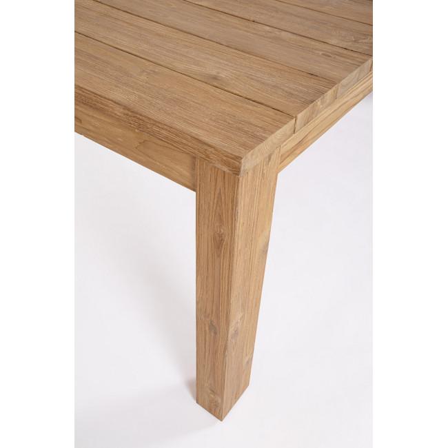 ZORRITOS bézs tikfa étkezőasztal