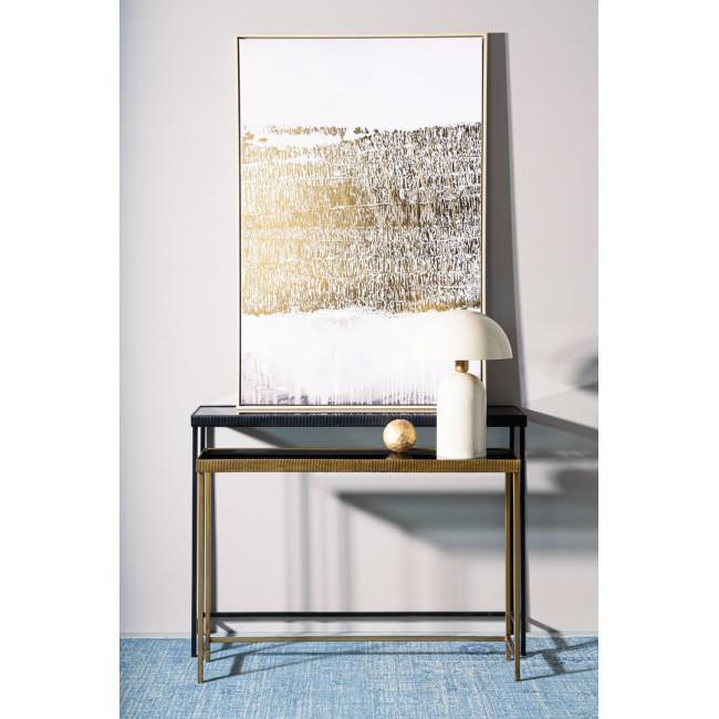 VELMA bézs fém asztali lámpa