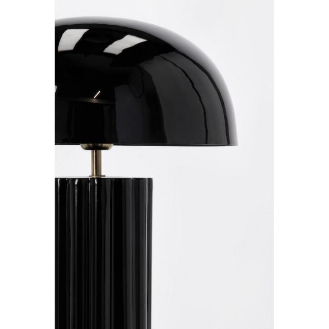 KAIKU fekete fém asztali lámpa