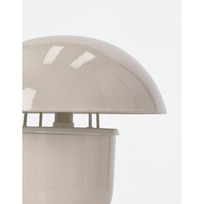 KOPPEL ezüst fém asztali lámpa