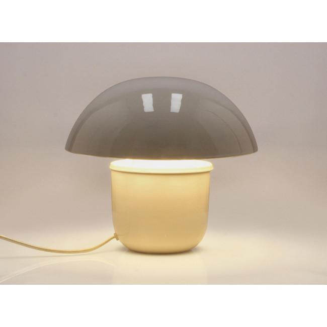 KOPPEL ezüst fém asztali lámpa