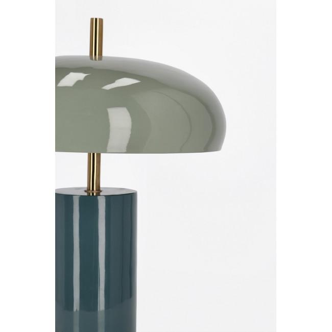 BANKERS zöld fém asztali lámpa