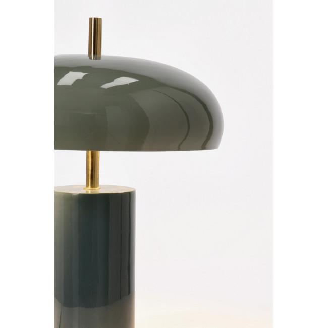 BANKERS zöld fém asztali lámpa