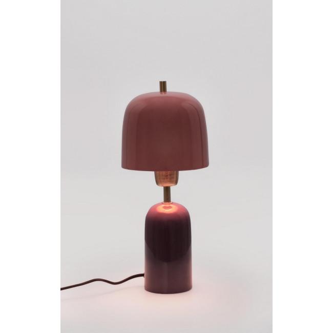SILMU piros fém asztali lámpa