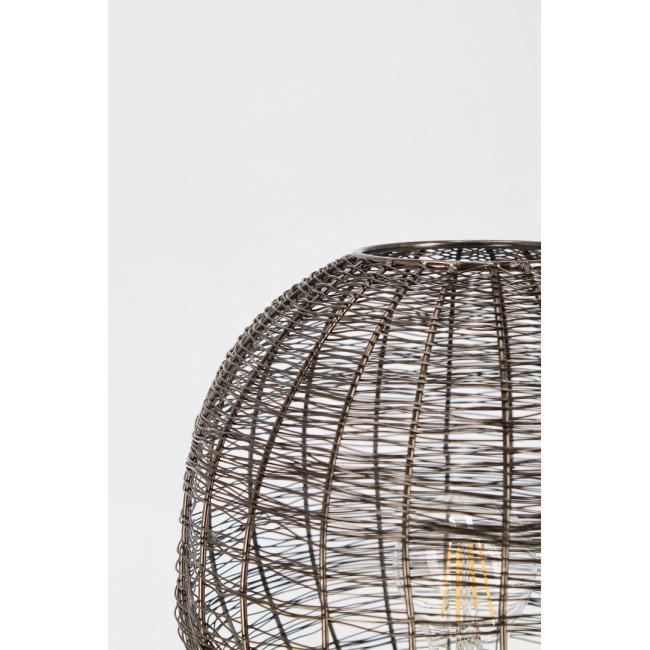 INAY szürke fém asztali lámpa