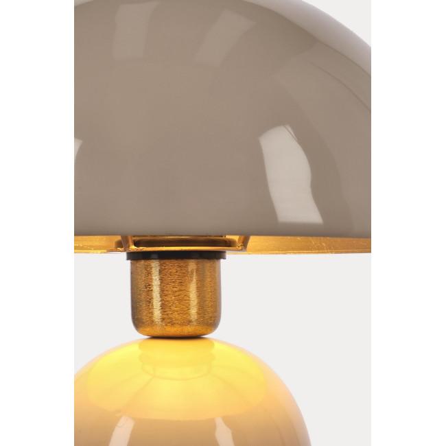 DONYA bézs fém asztali lámpa