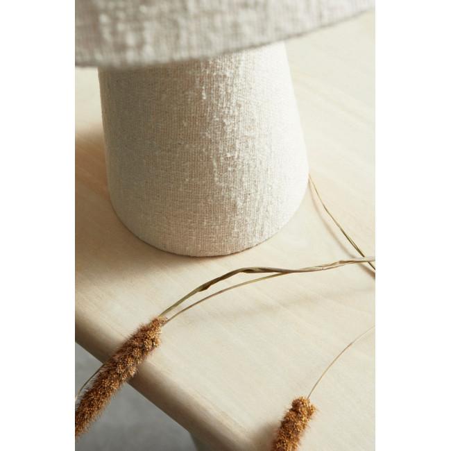 LAMKI bézs szövet asztali lámpa