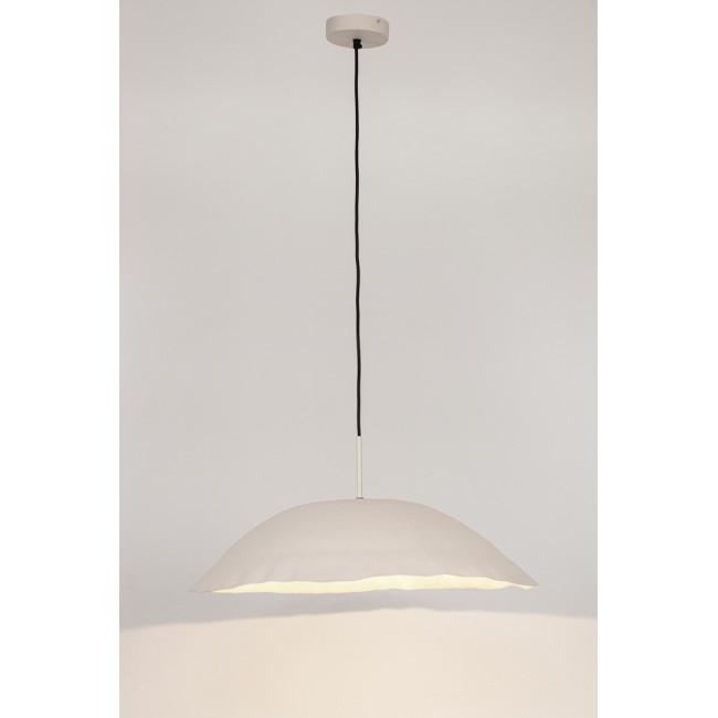 MANDLA fehér fém függőlámpa
